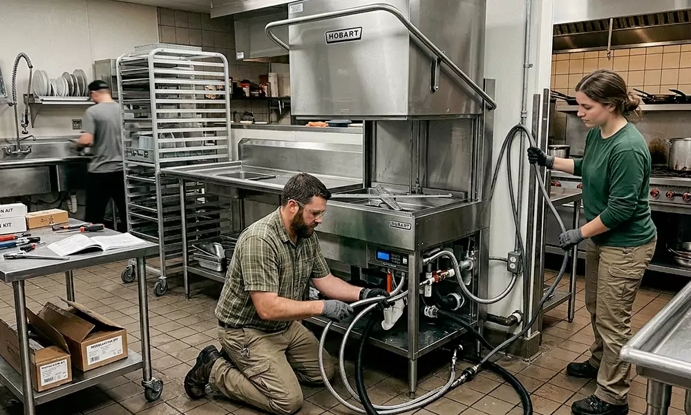 Commercial Dishwasher Installation in Camp Pendleton, CA