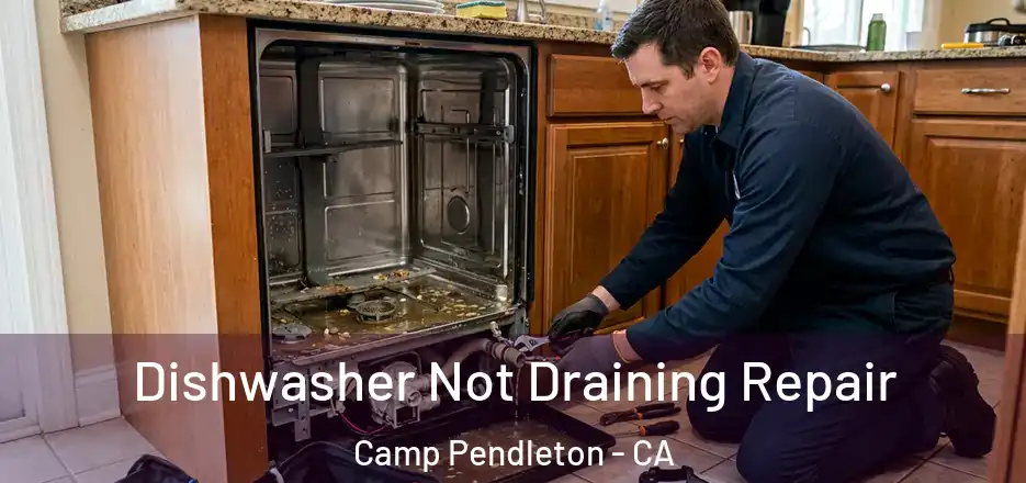Dishwasher Not Draining Repair Camp Pendleton - CA